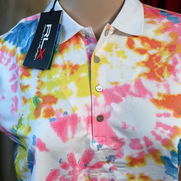 Ralph Lauren RLX Golf POLO & SKORT Sandy Lane Tie Dye SET - Picture 3 of 5